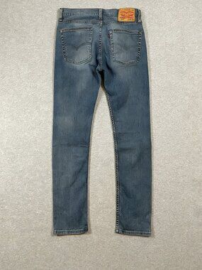 Levis 510 Men's Size 30Wx32L* Skinny Slim Stretch Denim Jeans Medium Wash Faded